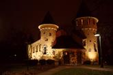 The Castle on a December night